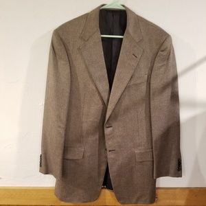 Hickey Freeman Blazer Sport Coat Silk Cashmere